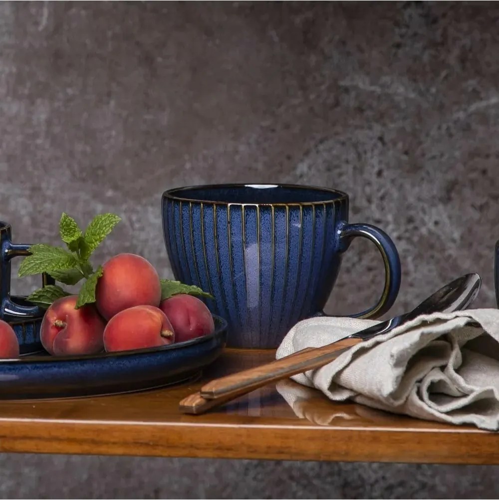 Altom 2 darab jumbo csésze szett Reactive Stripes450 ml