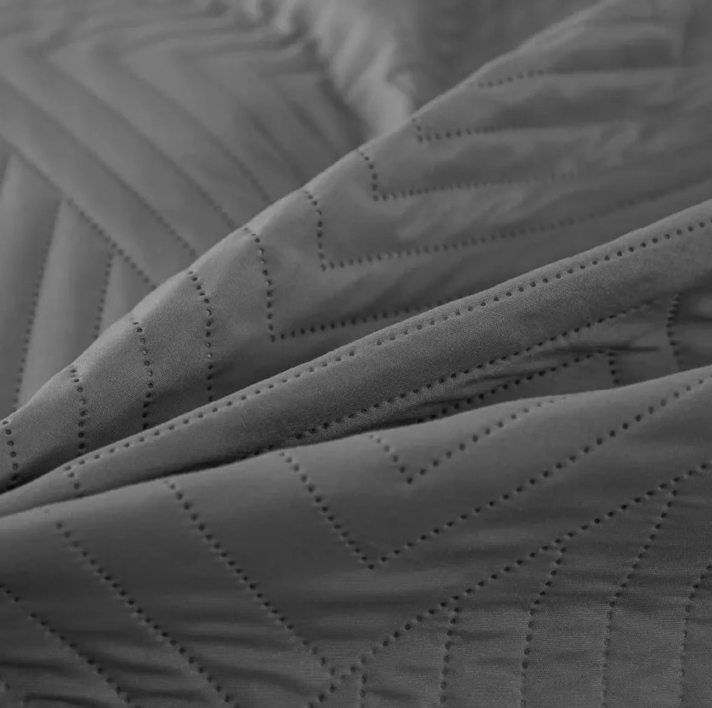 Ágytakaró CALDERA, szürke Méret: 200 x 220 cm