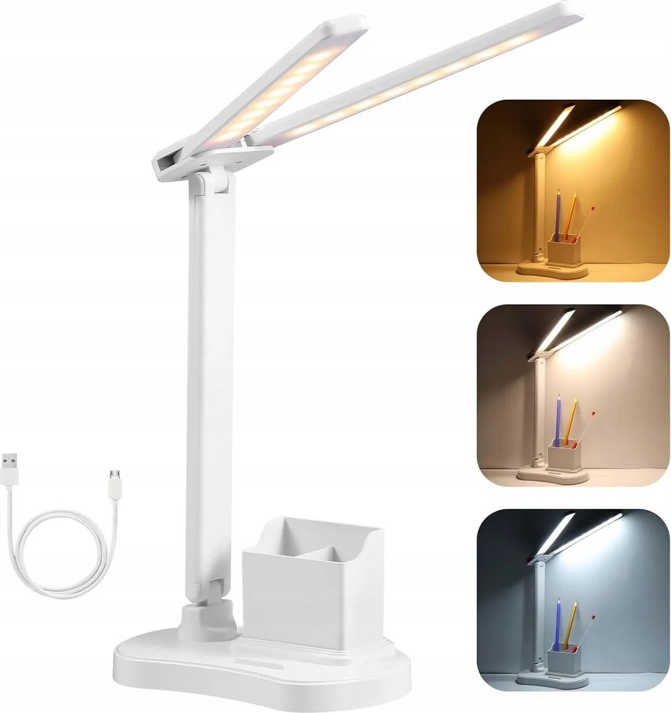 Vinabo LED-es asztali lámpa 3 fényerő