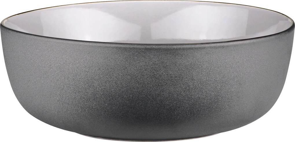 Verlo Time porcelán tál átm.16.5 cm grafitszürke