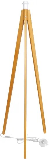 Állólámpa HELEN 1xE27/15W/230V krém/arany/tölgy