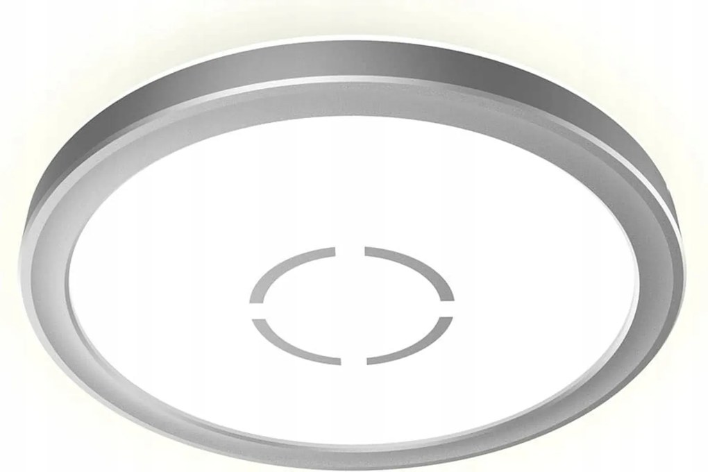 Briloner Slim Led panel 19 cm, 12W, 1400lm, ezüst, hatékony háttérvilágítás