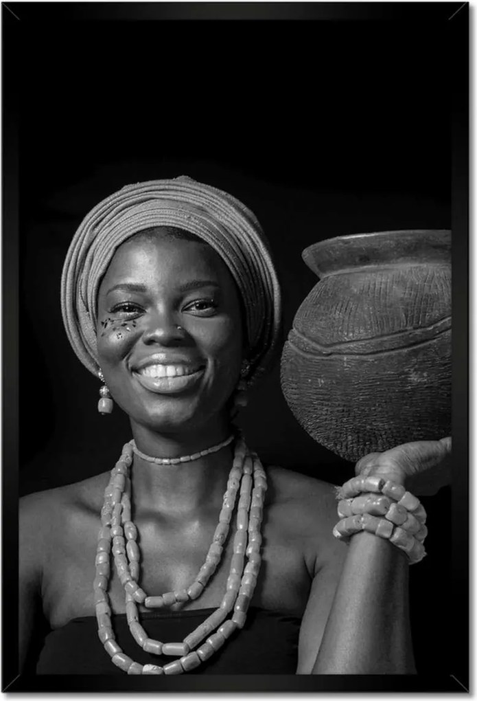 Poszterek keretben 40x60 De velem Afro kancsó