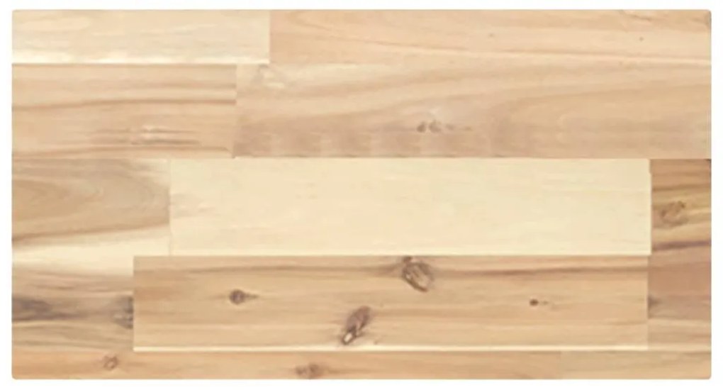 4 db kezeletlen tömör akácfa függőpolc 40 x 20 x 4 cm