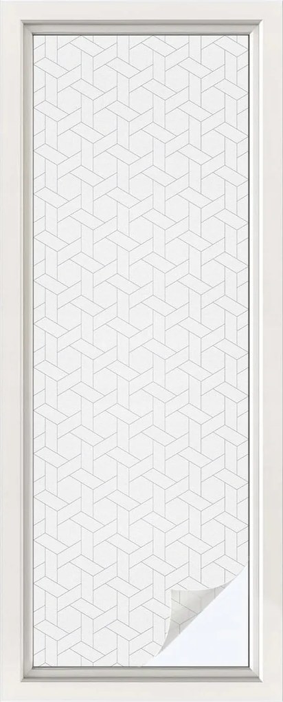 Szélvédőfólia Adatvédelem Geometrikus zsinór 50x146 cm