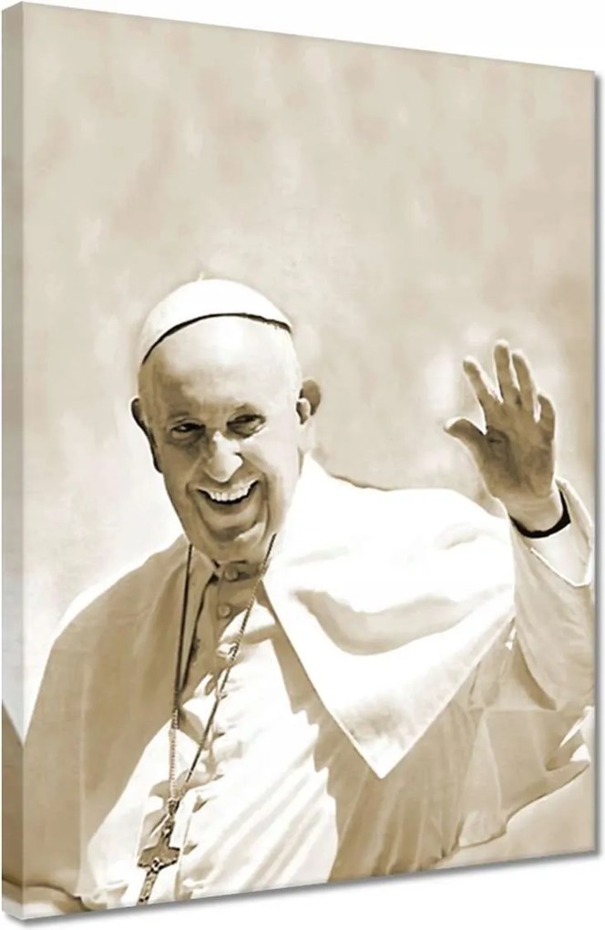 Festmények 30x40 Ferenc pápa