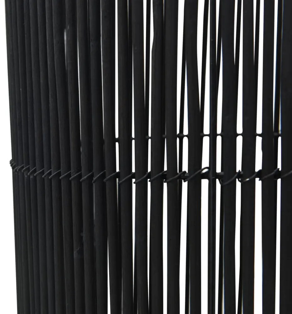 vidaXL fekete fűzfa állólámpa 52 cm E27