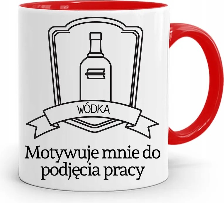 Piros Építőipari Bögre Barkácsoló Szakember Ajándék fényképes nyomtatással