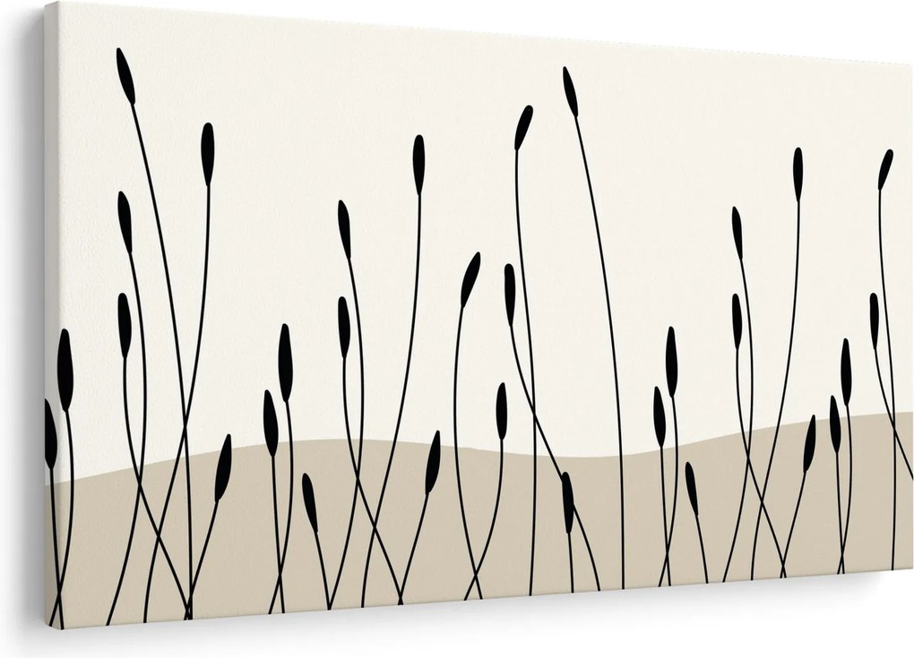 Kép - Grafikus rét N⁰3 (90x60 cm)