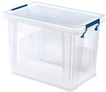 FELLOWES Műanyag tároló doboz, átlátszó, 18,5 liter, FELLOWES, "P...