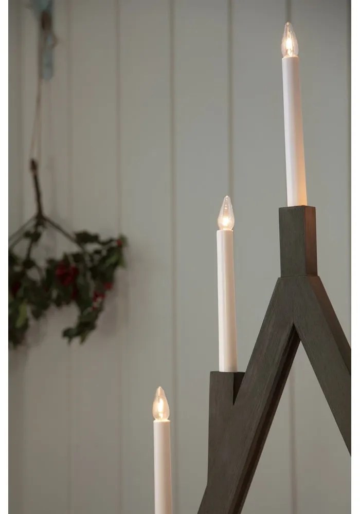 Sötétbarna karácsonyi fénydekoráció Bjurfors – Markslöjd