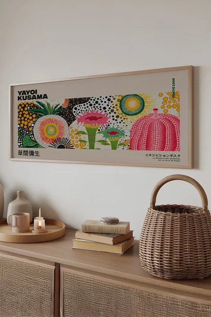 Artsmdfyty6-50120 keretezett MDF falikép, 50 x 120 cm