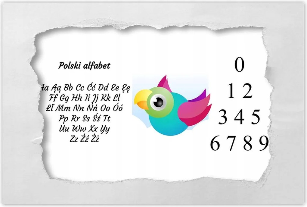 Poszterek 120x80 Ábécé Betűk Gyerekek