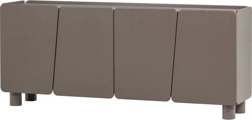 Barna borovi fenyő komód 200x85x45 cm Root – WOOOD