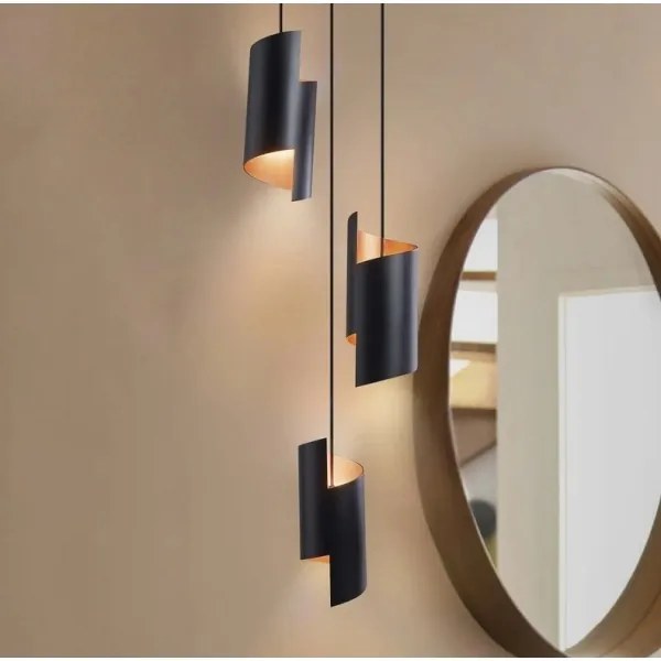 Ledvance - LED Dimmelhető csillár zsinóron SMART+ DECOR 3xLED/8W/230V fekete Wi-Fi