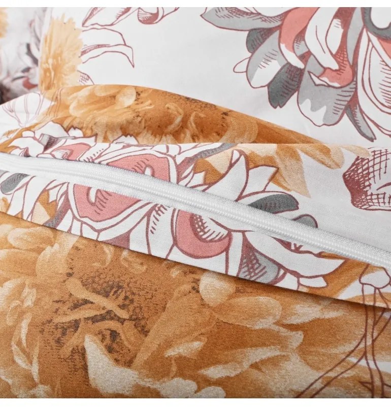 EMI Sofia szatén ágyneműhuzat, A standard egyszemélyes ágy szett tartalma: 1x 140x200 + 1x 70x90