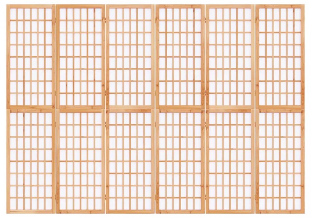 6-paneles japán stílusú összecsukható paraván 240 x 170 cm