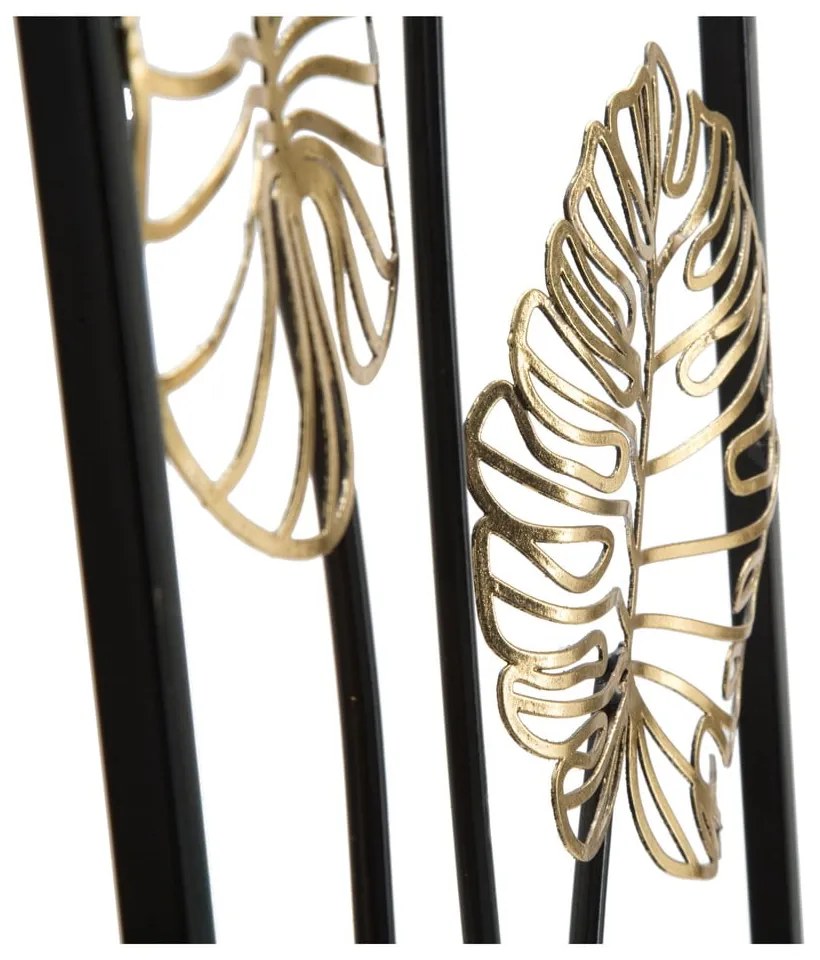 Luxy -B- levél motívumos fali fémdekoráció, 31 x 90 cm - Mauro Ferretti