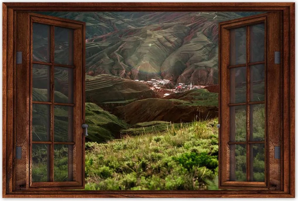 Poszterek 60x40 Hegyi táj Tájkép