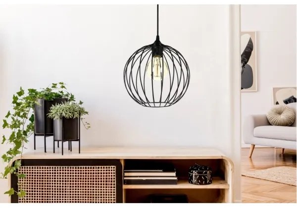 Csillár zsinóron MATT 1xE27/60W/230V