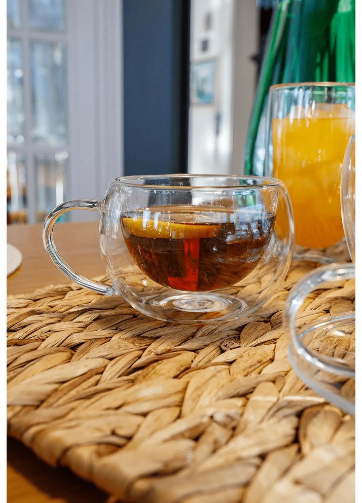 Thermo cappuccino pohár csésze, 2db, 280ml, HOTCOOL TYP 1
