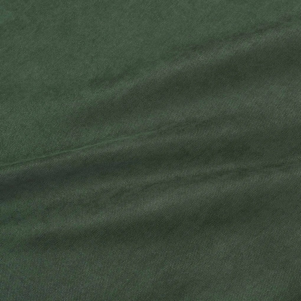 Goldea marbella díszfüggöny - sötétzöld 180x135 cm