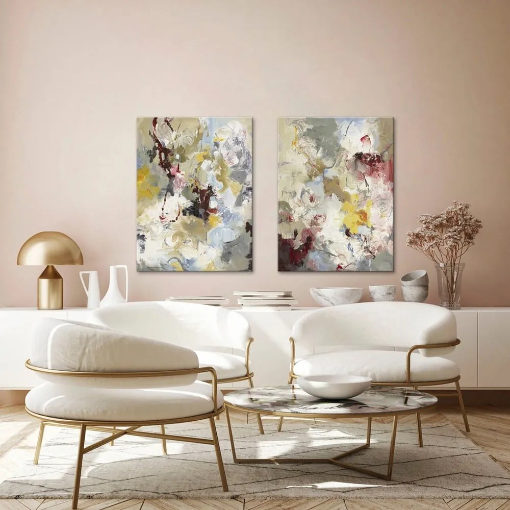 Kép kézzel festett részletekkel 60x80 cm Free Play 1 – Malerifabrikken