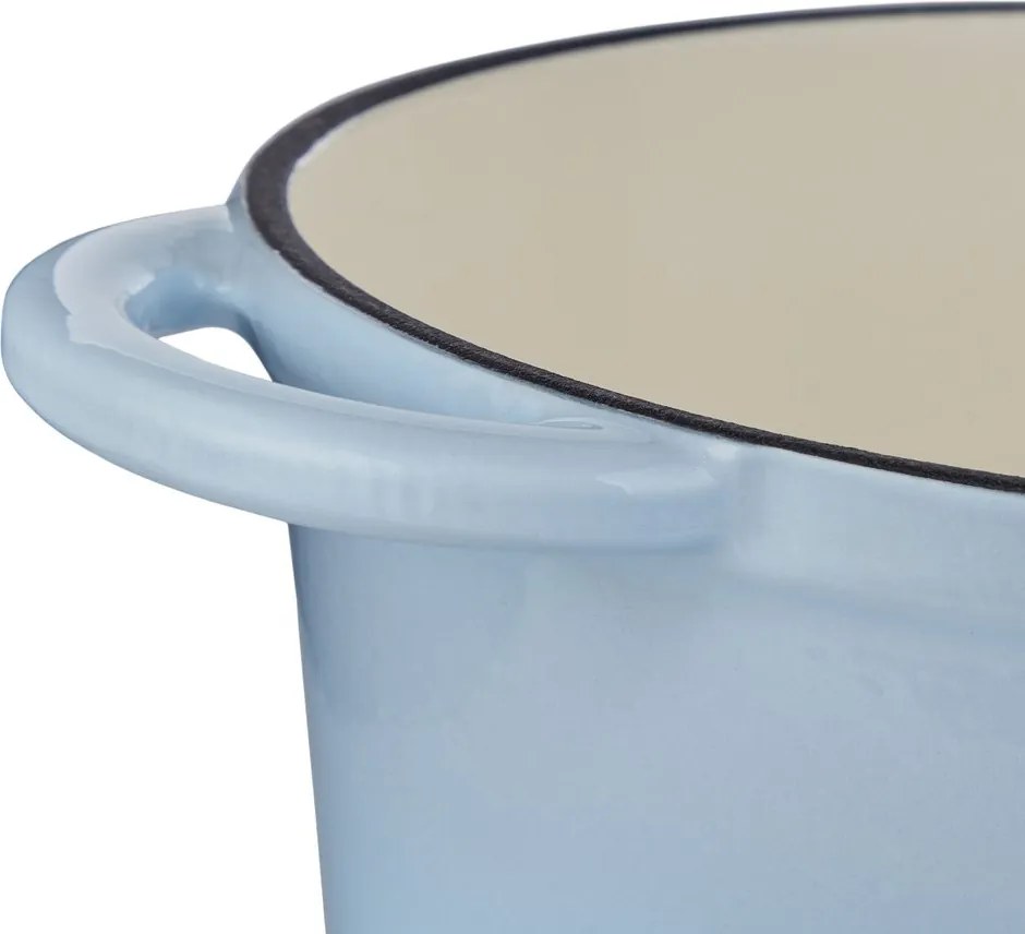 HOT IRON öntöttvas edény 4,15 L , kék
