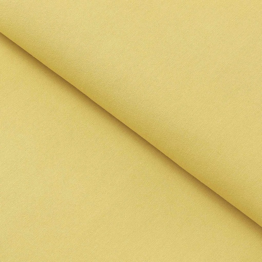 Goldea természetes lenvászon keverék - sárga 300 cm