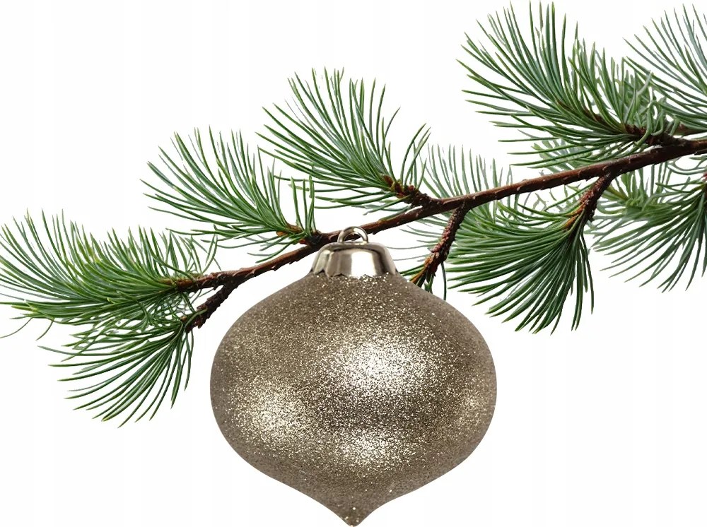 Karácsonyfadíszek arany Lyuk Kis karácsonyfadíszek Karácsonyra