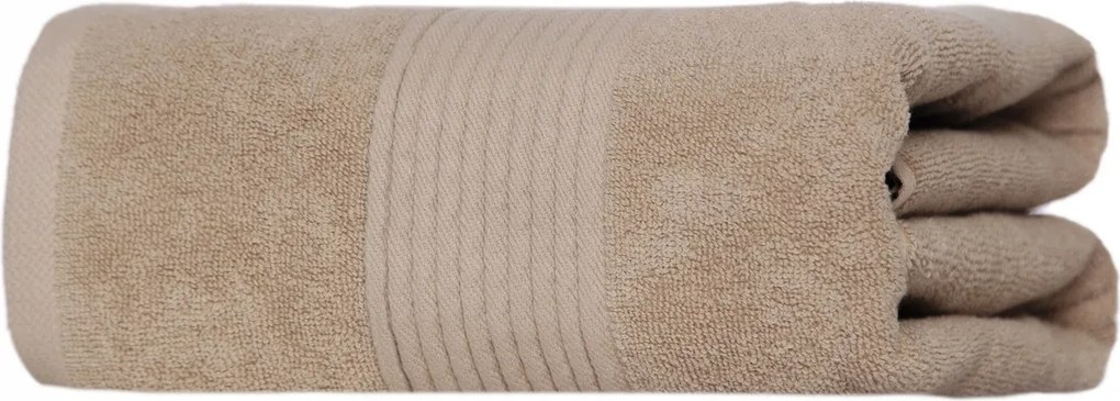 Vesta pamut törölköző 50x100 bézs