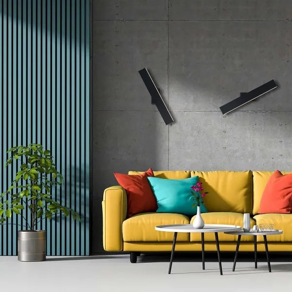 LED fali lámpatest BERNADETTA LED/10W/230V 4000K fekete