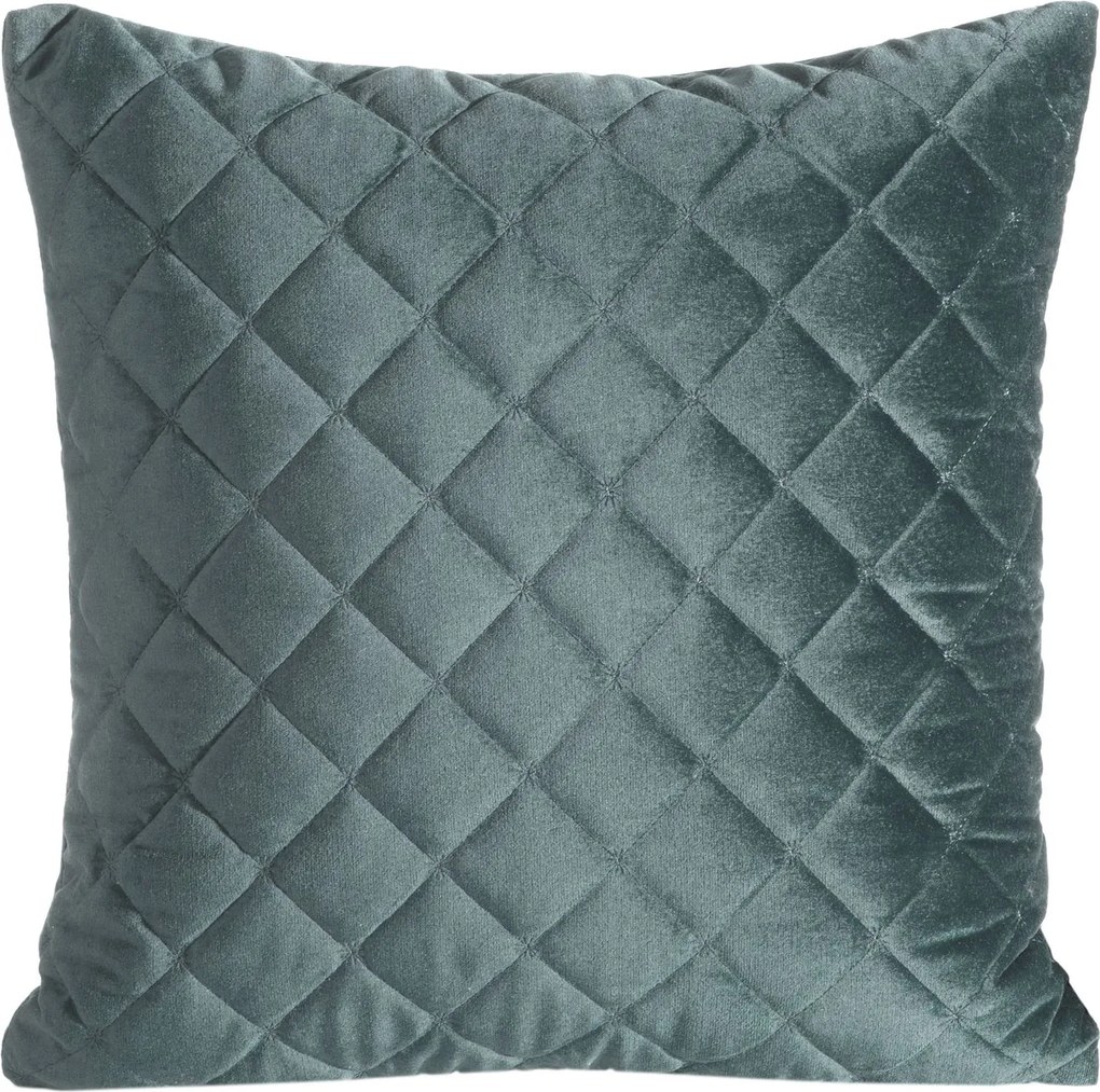 Dekoratív párnahuzat RIA1 45x45 sötét menta