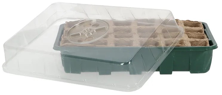 Újrahasznosított műanyagból készült mini üvegház, L