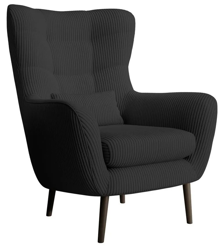 Fotel Veneza 2  (fekete + fekete). 1099279