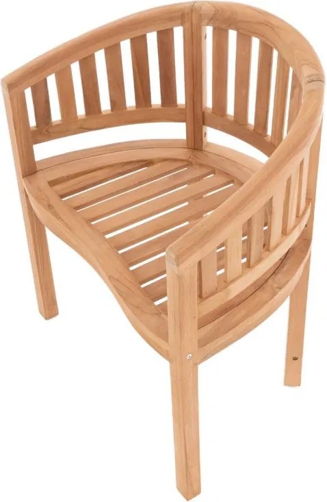 DIVERO Kerti szék 83 x 68 x 48 cm