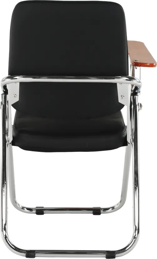 Írólapos szék, fekete/natúr, SONER