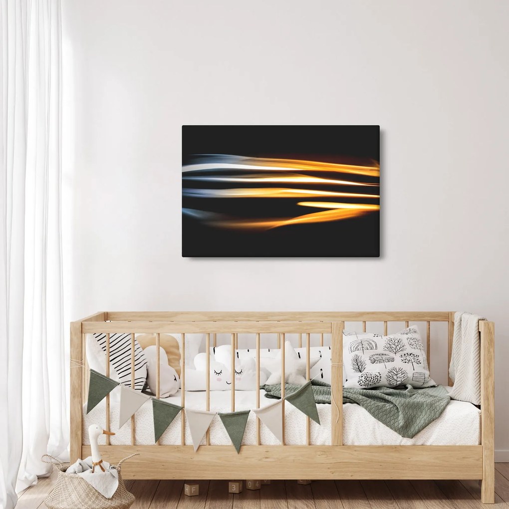 Fekete kép (90x60 cm)