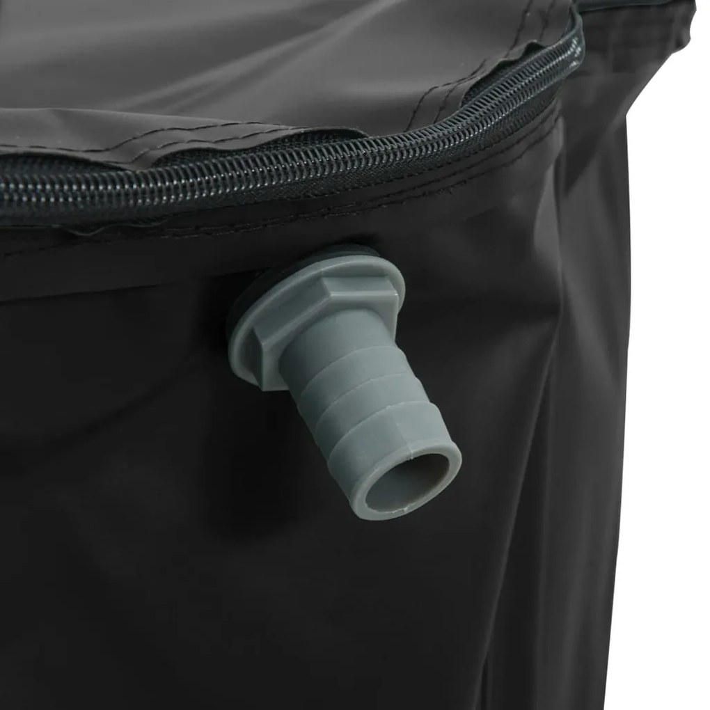 összecsukható PVC víztartály csappal 500 L