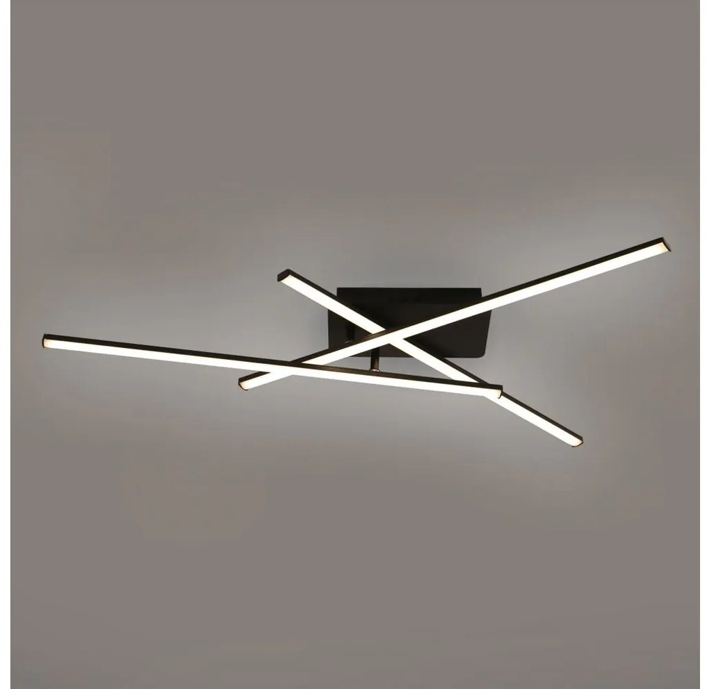 Brilagi Brilagi - LED Mennyezeti lámpa STRIPES LED/30W/230V fekete BG0609