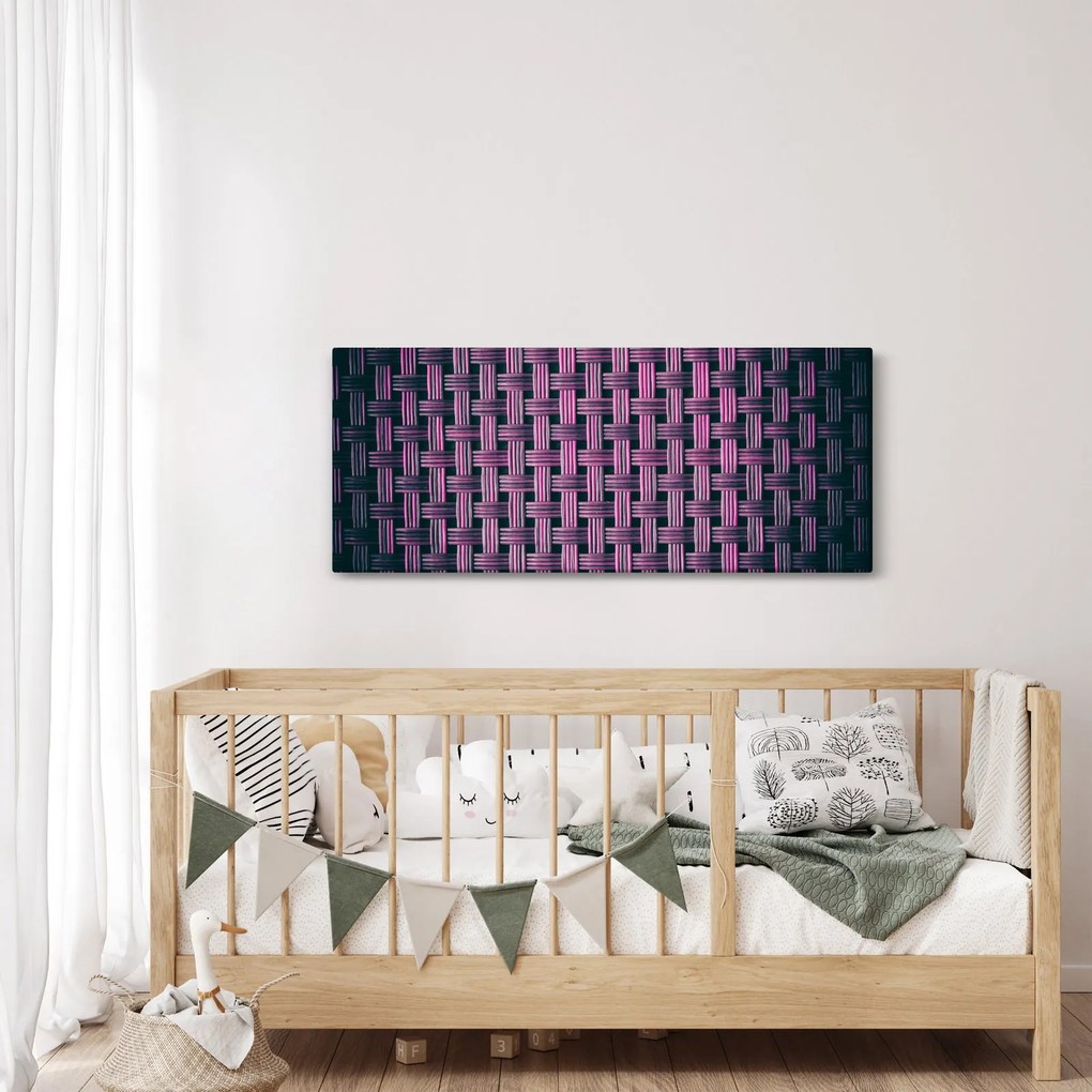 Lila textúrás kép (120x50 cm)