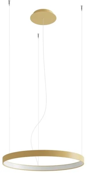 Thoro TH.216 - LED Csillár zsinóron RIO LED/30W/230V CRI90 3000K átm. 55 cm arany