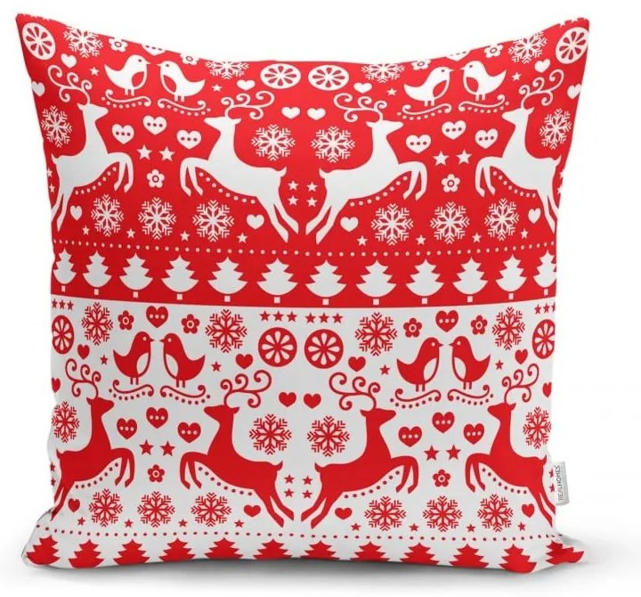 Christmas 4 db karácsonyi párnahuzat és asztali futó szett - Minimalist Cushion Covers
