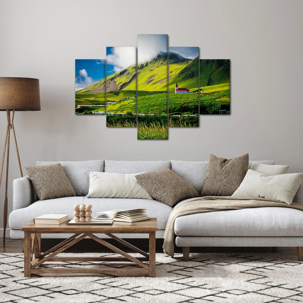Hegyvidék képe (150x105 cm)