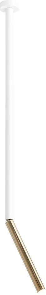 ALDEX 1067PL_G_L STICK Hengeres Mennyezeti Lámpa Fehér, Arany G9 IP20