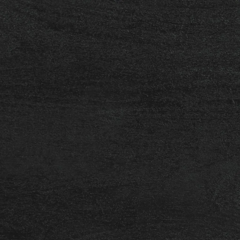 fekete szerelt fa komód 60 x 33 x 75 cm