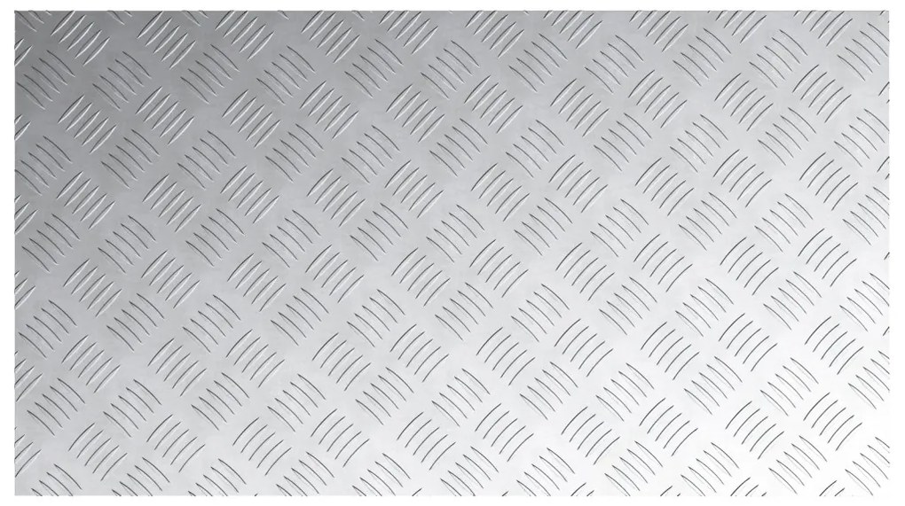 Alumínium Rácsos Lemezek 2 db Csúszásmentes 90x50 cm