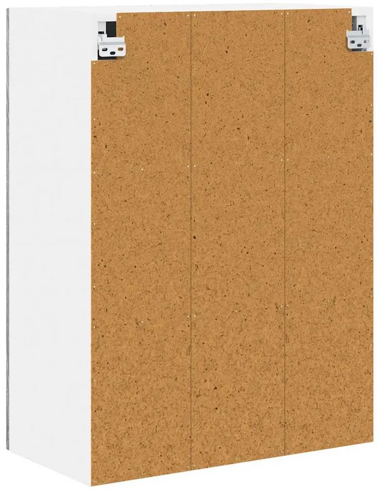 Fali konyhaszekrény Szürke Sonoma 60 x 31 x 80 cm Faanyag