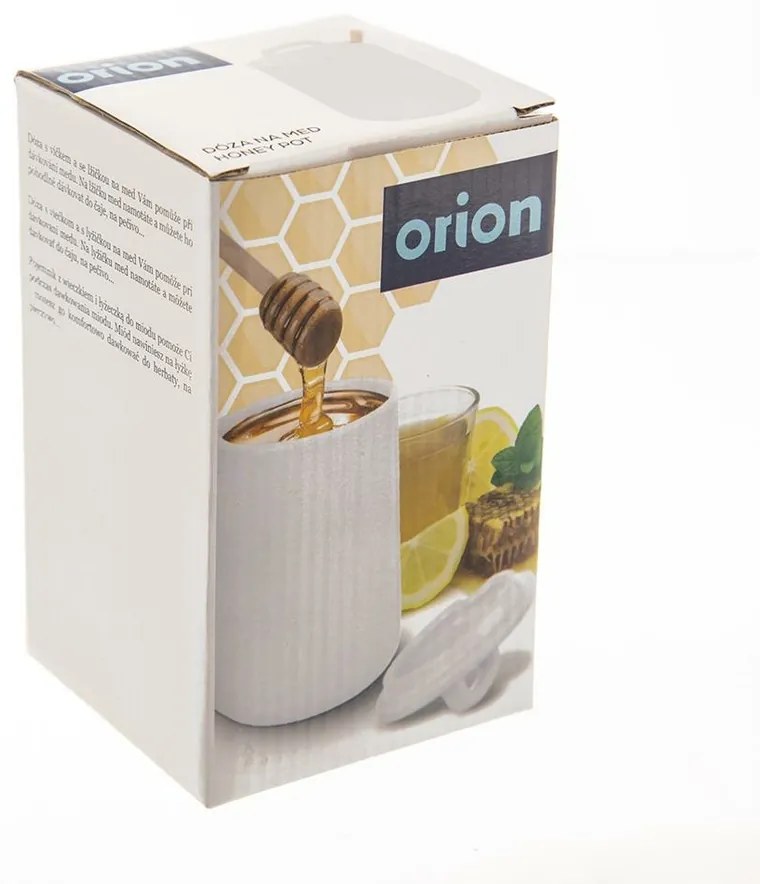 Orion Porcelán mézesüveg WHITE Basic