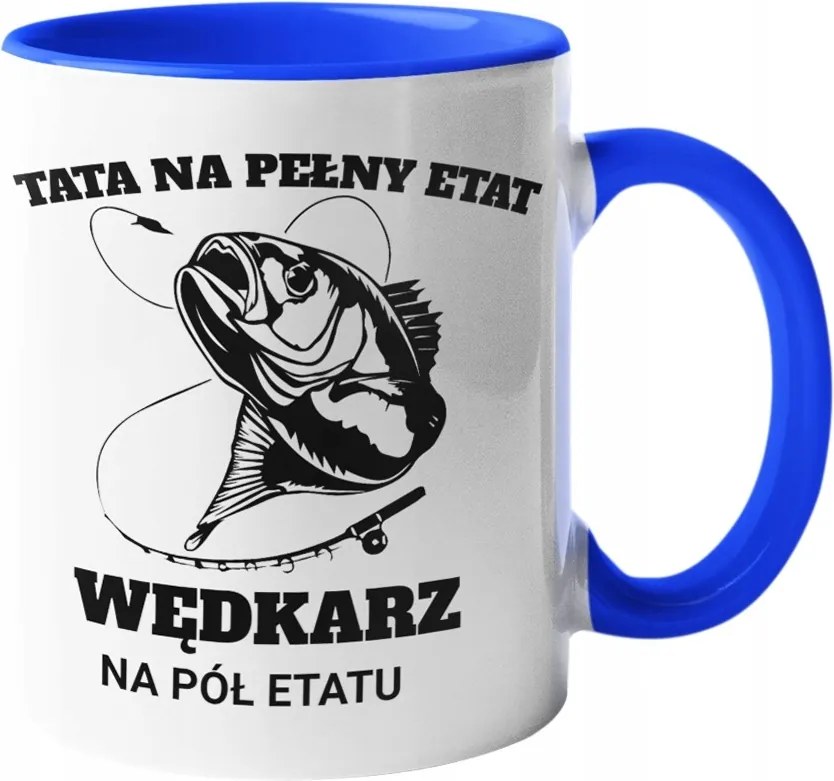 Gyönyörű Bögre Apa Horgásznak Születésnapi Ajándék Halak 330 ml Csomagolás